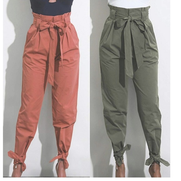 Eyelashes Pants - High Waisted Camo Pants